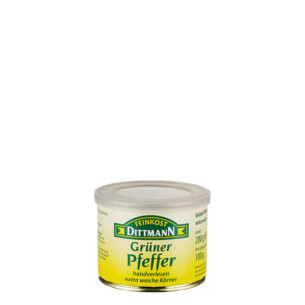 3720 Feinkost Dittmann Grüner Pfeffer extra weich 100g