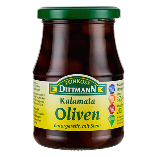 Feinkost Dittmann Kalamata Oliven naturgereift 200g – Bild 2