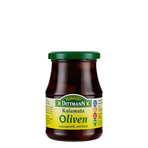 4080 Feinkost Dittmann Kalamata Oliven naturgereift 200g