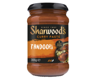 Sharwood's Curry Paste Tandoori mittlere Schärfe im Glas 300 g