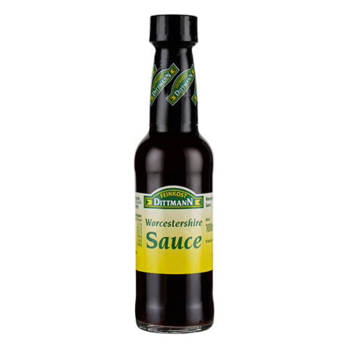 Feinkost Dittmann Worcestershire Sauce in Glasflasche 100 ml