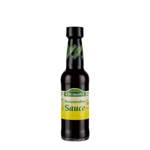 Feinkost Dittmann Worcestershire Sauce in Glasflasche 100 ml