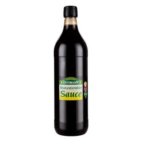 Feinkost Dittmann Worcestershire Sauce Glasflasche 1000 ml