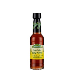 Feinkost Dittmann Spanischer Likörwein zum Backen Kochen und für Desserts in Glasflasche 100 ml