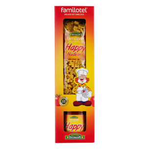 5917 Feinkost Dittmann Familotel Kombipack Happy Nudeln Tomatensauce