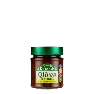 6018 Feinkost Dittmann Oliven Tapenade schwarz 130g