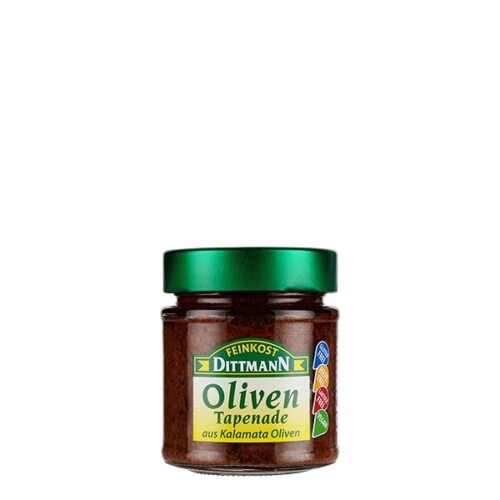 6018 Feinkost Dittmann Oliven Tapenade schwarz 130g