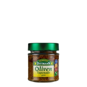 6019 Feinkost Dittmann Oliven Tapenade grün 130g