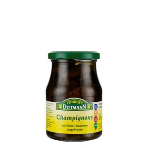 6142 Feinkost Dittmann Frische Champignons angebraten 210g