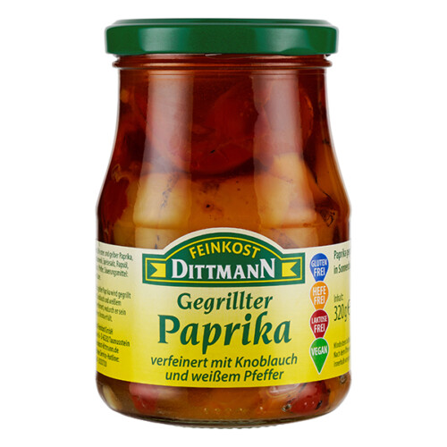Feinkost Dittmann Gegrillte Paprika 320g – Bild 2