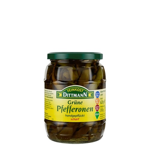 6419 Feinkost Dittmann Pfefferonen scharf 310g