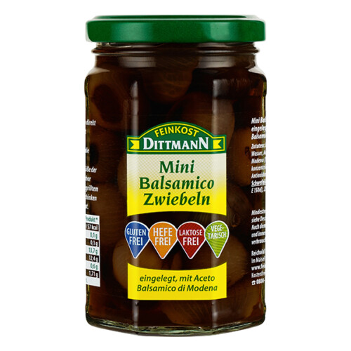 Feinkost Dittmann Mini Balsamico Zwiebeln 160g – Bild 2