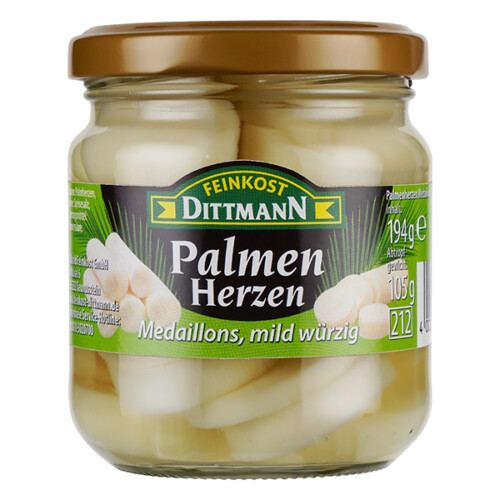 Feinkost Dittmann Palmenherzen Medaillons 105g – Bild 2