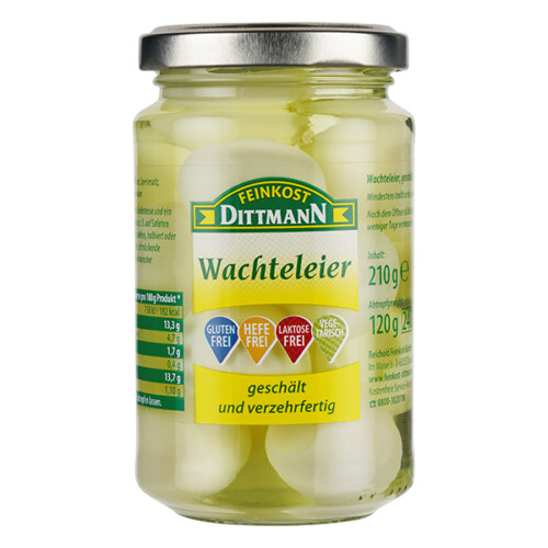Feinkost Dittmann Wachteleier 120g – Bild 2