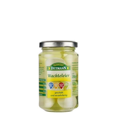 6941 Feinkost Dittmann Wachteleier 120g