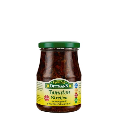 6963 Feinkost Dittmann Getrocknete Tomatenstreifen 340g