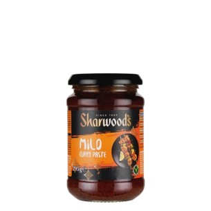7127 Sharwoods milde Curry Paste 295g