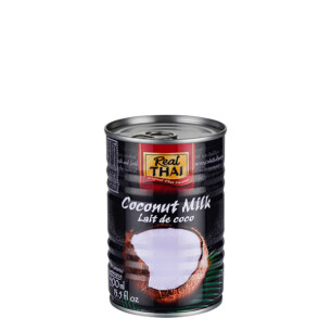 Real Thai Lait de coco Kokosnussmilch 17-19 % in der Dose 400 ml