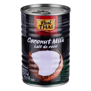 Real Thai Kokosnussmilch 17 bis 19 % in der Dose 400 ml