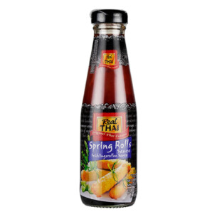 Real Thai Spring Rolls Sauce Frühlingsrollensauce in Glasflasche 200ml