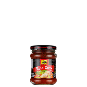 Real Thai rote Curry Paste im Glas 227 g