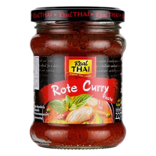 Real Thai rote Curry Paste 227g – Bild 2