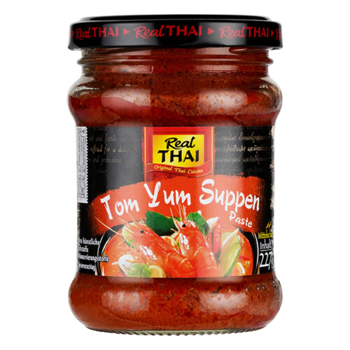 Real Thai Tom Yum Suppen Paste 227g – Bild 2
