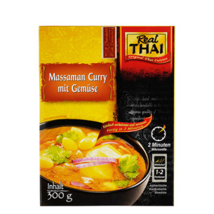 7215 Real Thai Massaman Curry mit Gemüse 300g