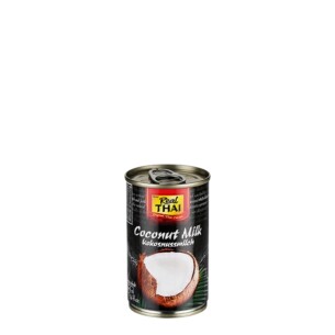 Real Thai Kokosnussmilch 17 bis 19 % in der Dose 165 ml