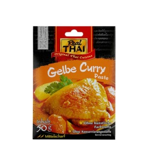 7244 Real Thai gelbe Curry Paste 50g