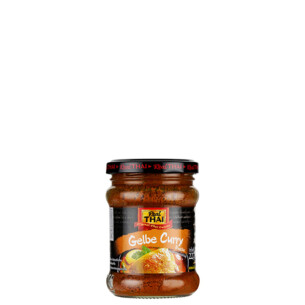 Real Thai gelbe Curry Paste im Glas 227 g