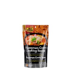 Real Thai Massaman Curry Sauce in Plastikbeutel 250 ml