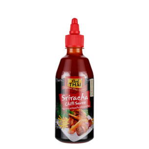 Real Thai Sriracha Chili Sauce Plastikflasche 430ml