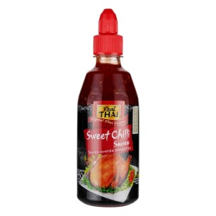 Real Thai Sweet Chili Sauce Plastikflasche 430 ml