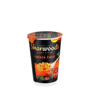 7501 Sharwoods Curry Rice Chicken Tikka Pot 70g