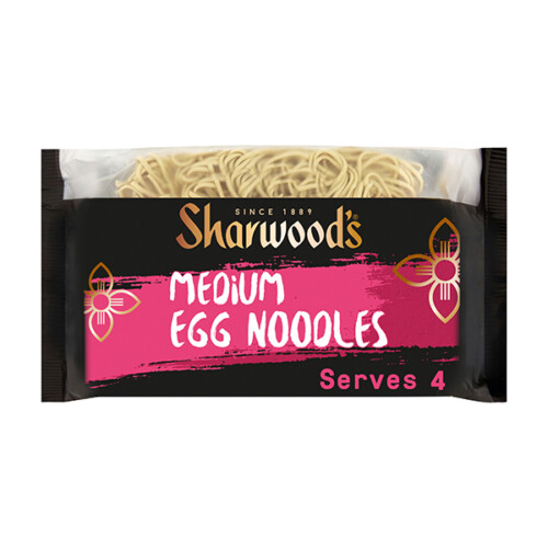 Sharwood's Eiernudeln 4 Portionen in Plastiktüte 226 g