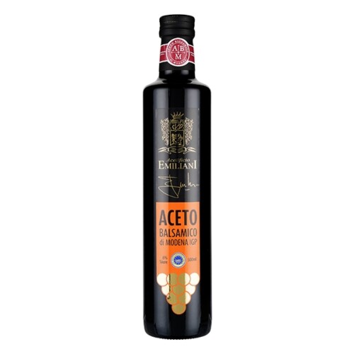 Emiliani Aceto Balsamico die Modena I.G.P. Glasflasche 500 ml