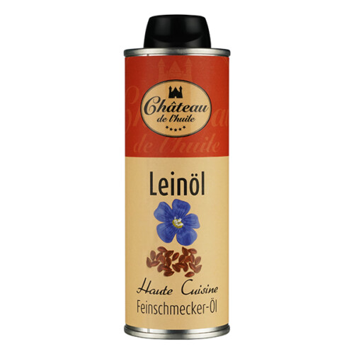 Chateau de l'huile Leinöl in Blechflasche 250 ml