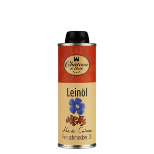 Chateau de l'huile Leinöl in Blechflasche 250 ml