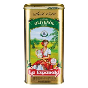 La Española natives Olivenöl extra Blechflasche 1000 ml