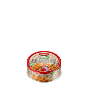 Paliria Bio Griechische Riesenbohnen gekocht in Zwiebel Tomatensauce in der Dose 200 g