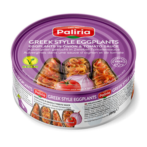 9206 Paliria Auberginen in Tomatensauce 280g