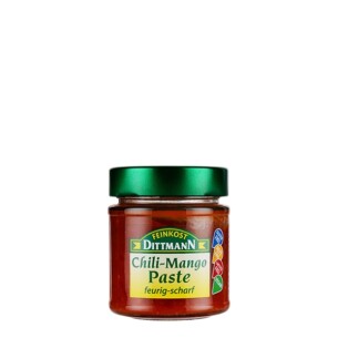 9230 Feinkost Dittmann Chili Mango Paste scharf 130g