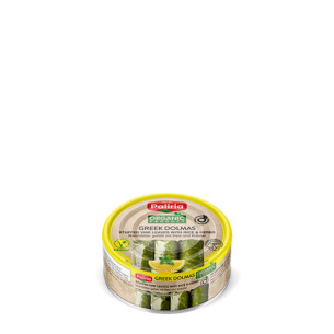 Paliria Bio Griechische Dolmas Weinblätter gefüllt mit Reis und Kräuter in der Dose 200 g