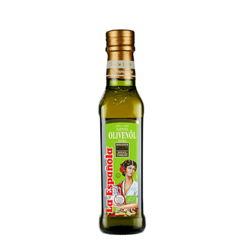 La Española BIO natives Olivenöl extra in Glasflasche 250 ml
