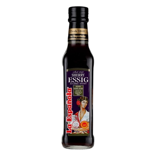 La Española Sherry Essig Glasflasche 250 ml