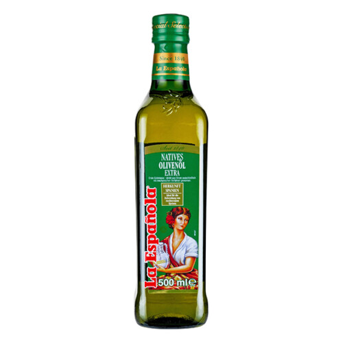 La Espanola natives Olivenöl extra in Glasflasche 500 ml