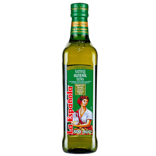 La Espanola natives Olivenöl extra in Glasflasche 500 ml