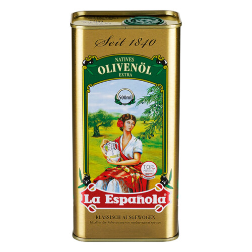 La Espanola natives Olivenöl extra Klassisch ausgewogen in Blechflasche 500 ml