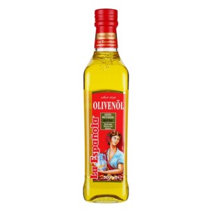 La Española neutrales Olivenöl hitzebeständig Glasflasche 500 ml